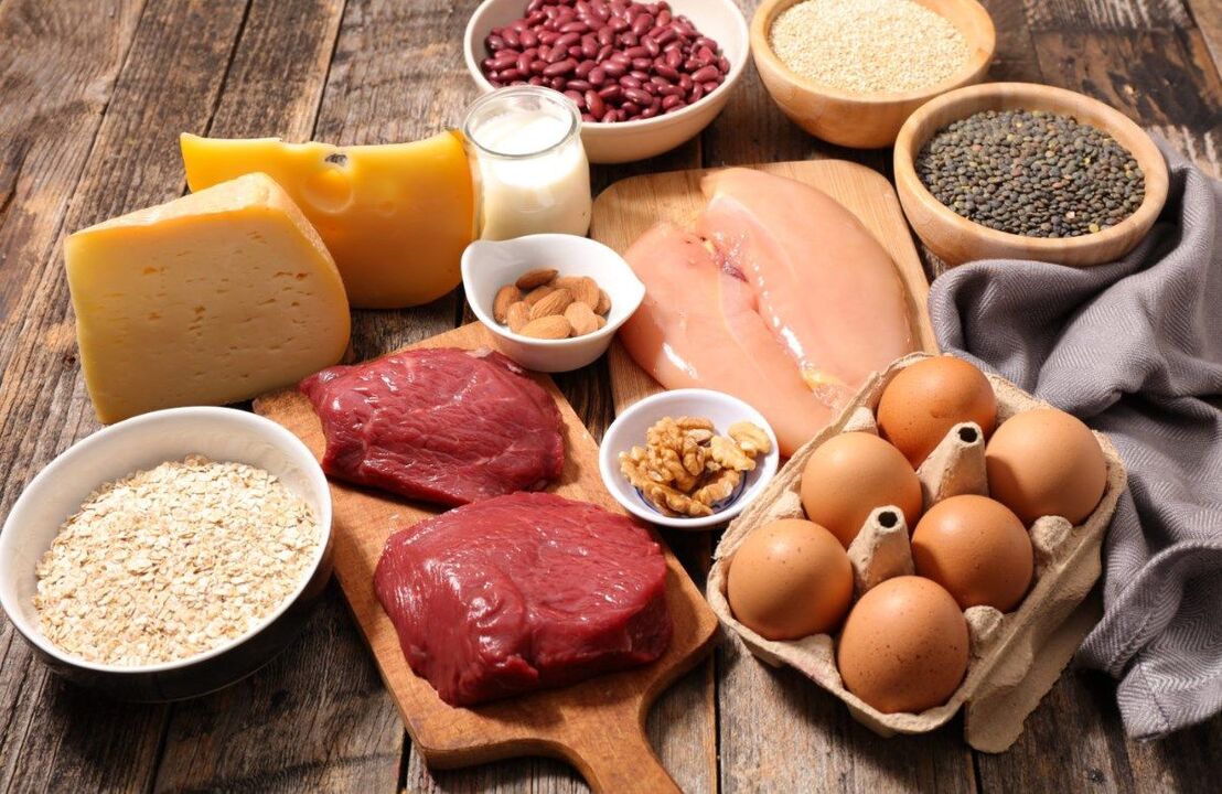 alimente permise într-o dietă cu proteine