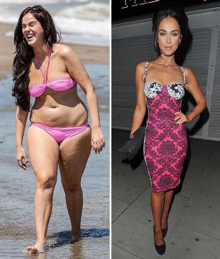 fotografii înainte și după dieta